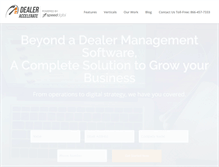 Tablet Screenshot of dealeraccelerate.com